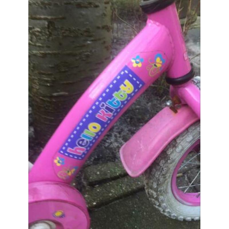 Super leuk kinderfietsje “ Hello Kitty” (12 inch).