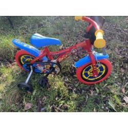 Nieuwe paw patrol kinder fiets