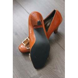 Bruin dames pumps KAKA, maat 37, NIEUW!