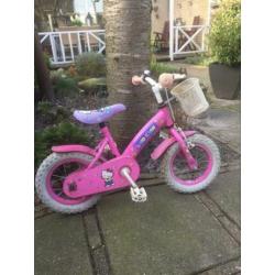 Super leuk kinderfietsje “ Hello Kitty” (12 inch).