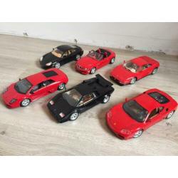 Burago 1:18 BMW, Porsche, Lamborghini, Ferrari