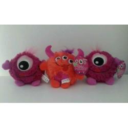 Toi-Toys plush monster knuffel NIEUW griezel met geluid