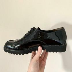 Brogues veterschoenen lakleer van Paul Green maat 40