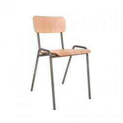 680x School chair vintage oude schoolstoelen cafe stoel 801