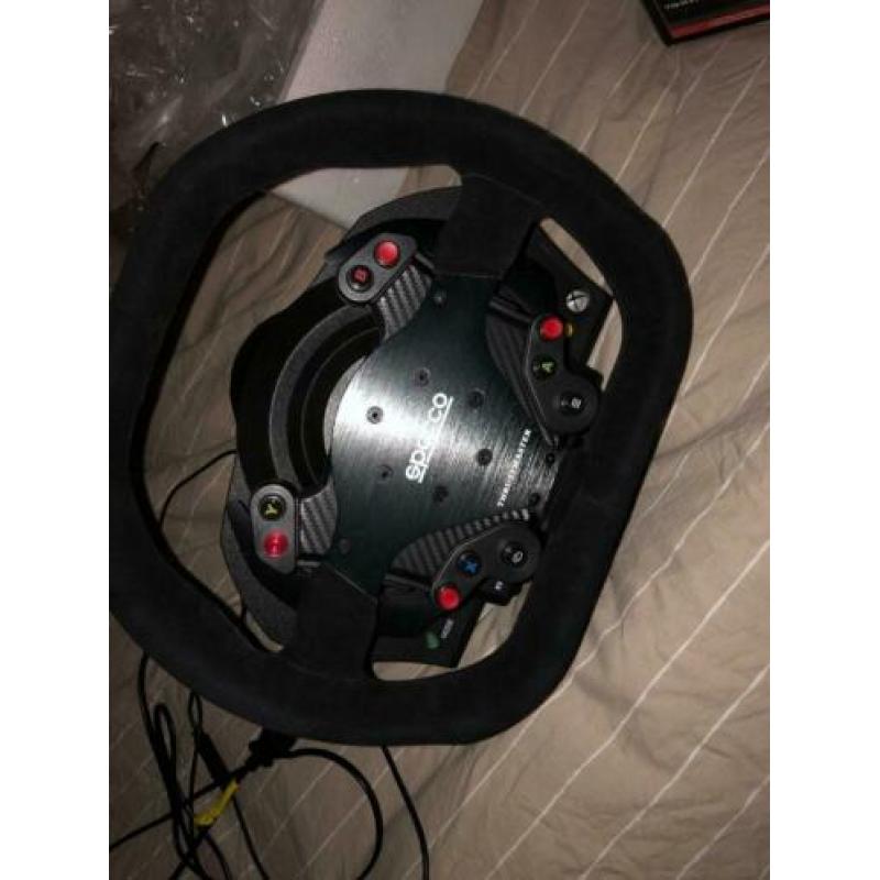 Thrustmaster TX Sparco wheel & gloednieuwe T3PA pedalen