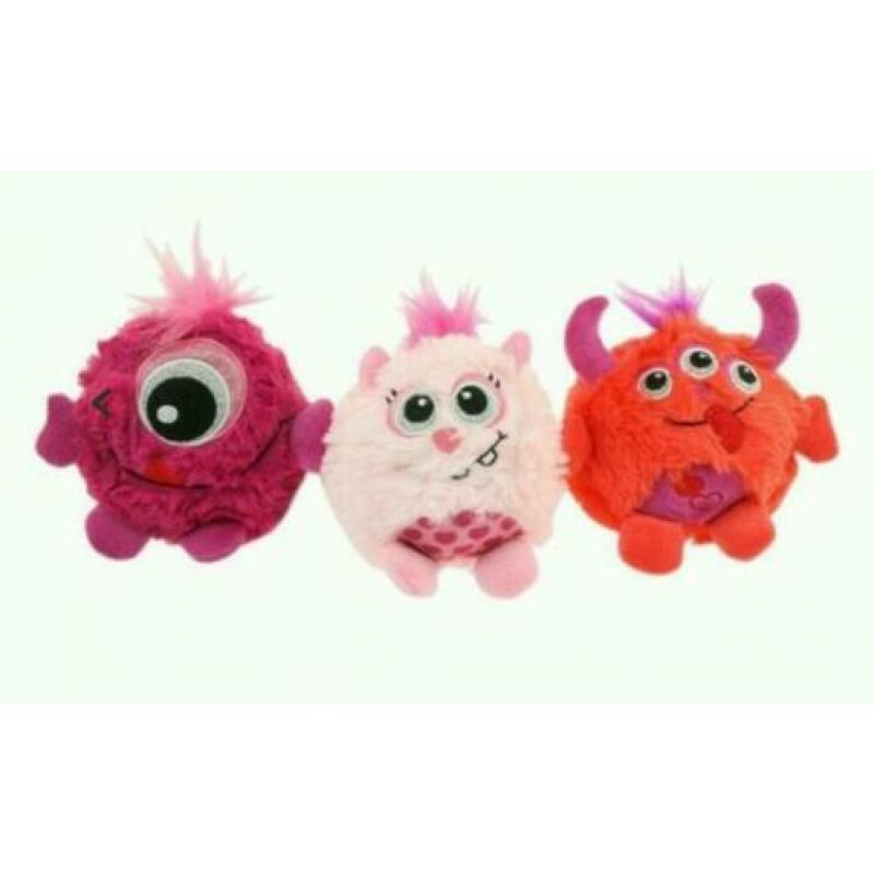 Toi-Toys plush monster knuffel NIEUW griezel met geluid