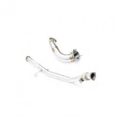 RVS downpipe Audi A4, A5, A6, A7 en Q5 met 2.7TDI & 3.0TDI