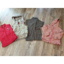 Doos vol meisjes kleding maat 104/110