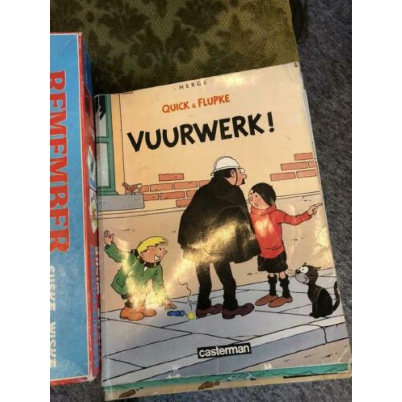 Partij strip albums Suske en Wiske, Guust etc