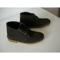 *> CLARKS Original suede desert boots MAAT 37 donker grijs