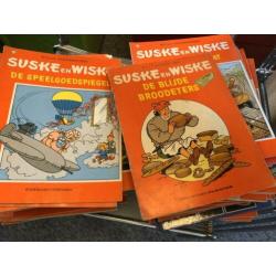 Partij strip albums Suske en Wiske, Guust etc