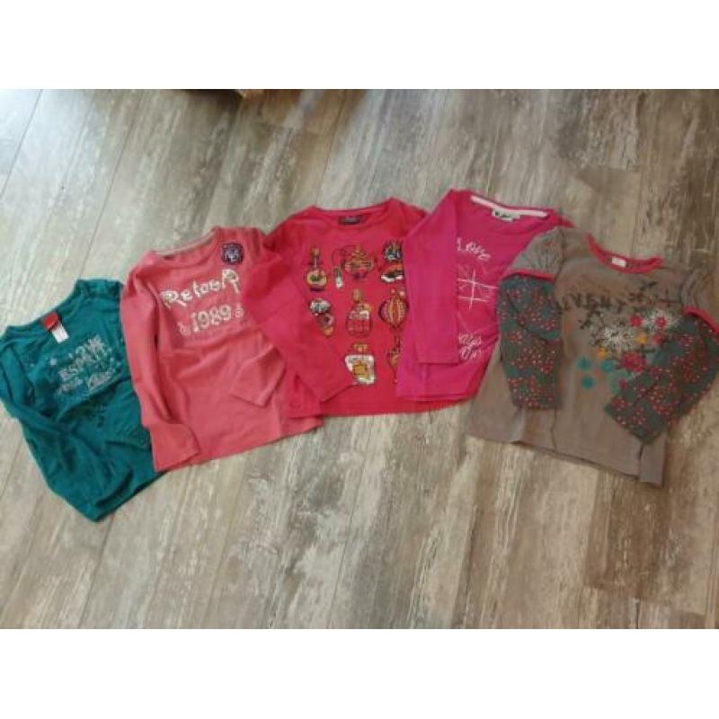 Doos vol meisjes kleding maat 104/110