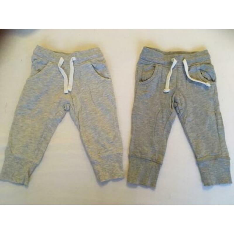 Leuke broekje / joggingbroek Hema maat 74 grijs