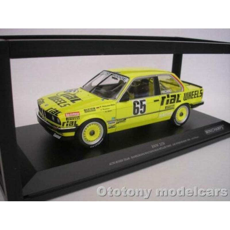 Bmw 325i #65 Nurburgring 1986 1/18 Minichamps