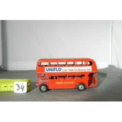 AEC routemaster 64 seater doubledecksbus, Budgie toy (34)