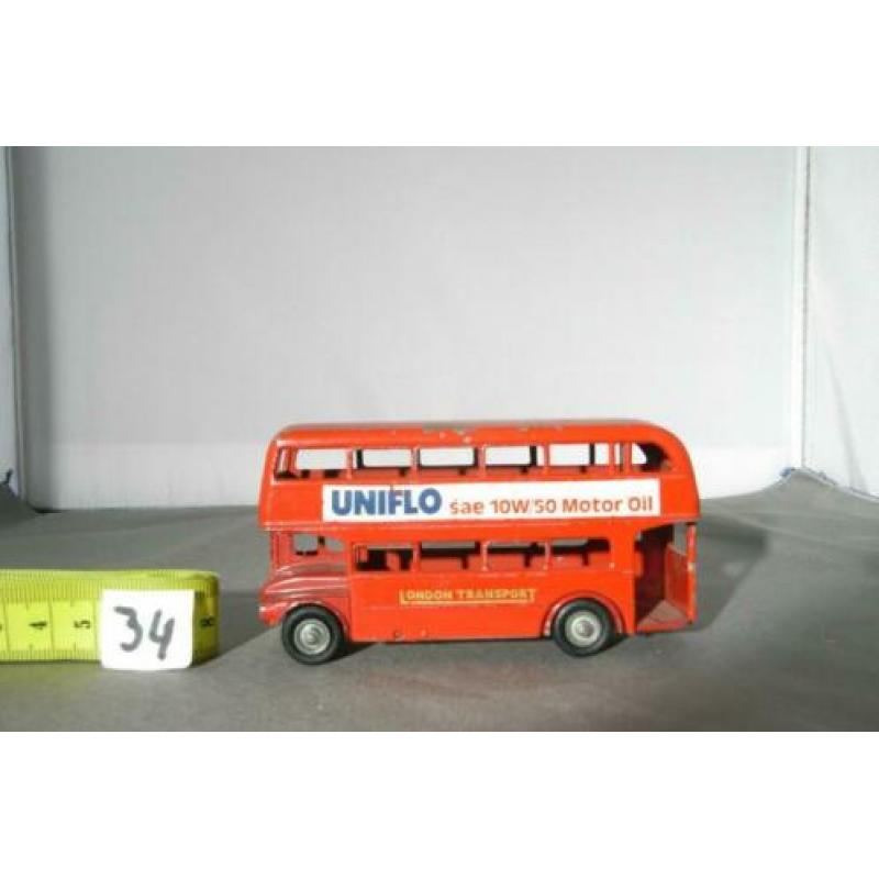 AEC routemaster 64 seater doubledecksbus, Budgie toy (34)