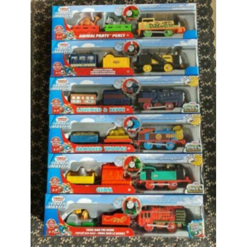 thomas de trein trackmaster gina trein set nieuw