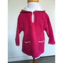 BABY BLU fleece jurkje, zeer nette staat mt 80 WK