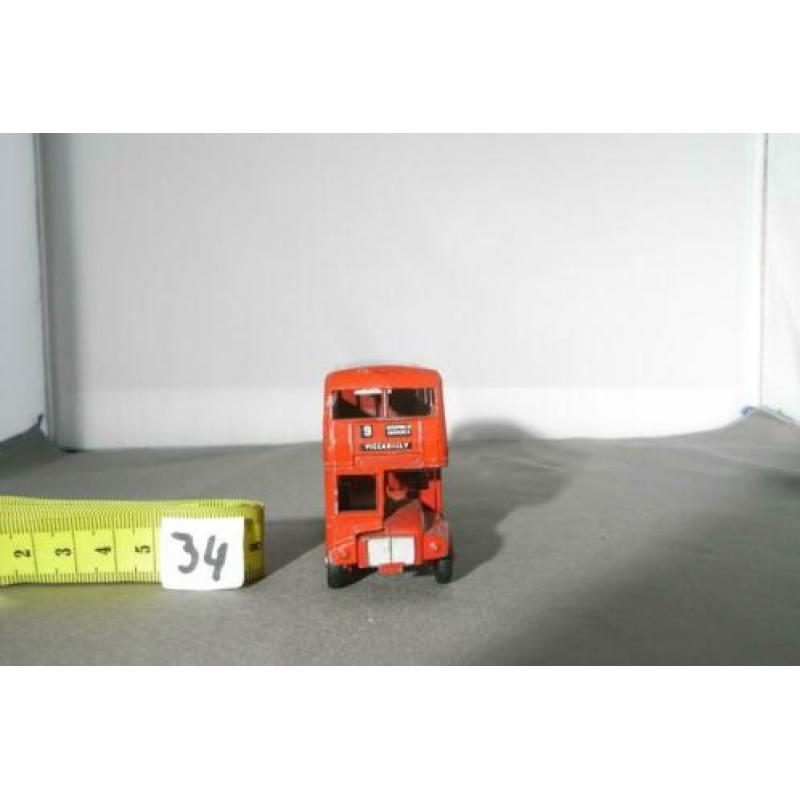 AEC routemaster 64 seater doubledecksbus, Budgie toy (34)