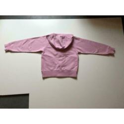 Name it, licht roze met zilver hoodie, maat 116