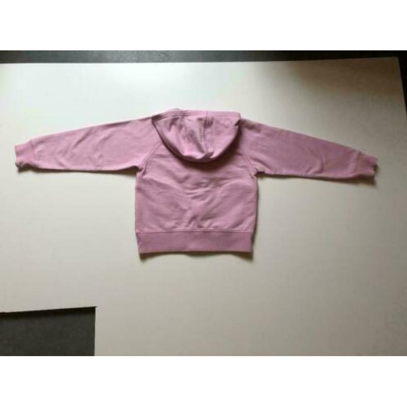 Name it, licht roze met zilver hoodie, maat 116