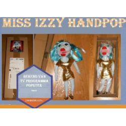 Miss Izzy handpop (bekent van tv programma popster)