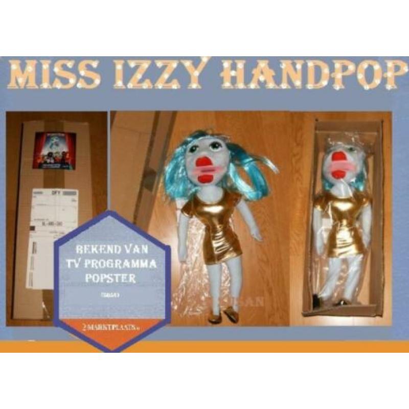 Miss Izzy handpop (bekent van tv programma popster)