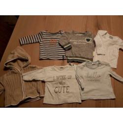 Baby kleding pakket Jongens maat 56