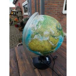 Rico wereldbol globe met verlichting