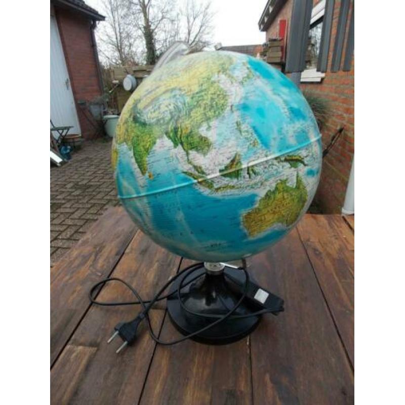 Rico wereldbol globe met verlichting