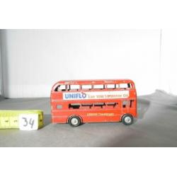 AEC routemaster 64 seater doubledecksbus, Budgie toy (34)