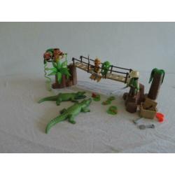 Playmobil set 3016 'Alligator Ravine' – compleet