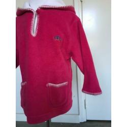 BABY BLU fleece jurkje, zeer nette staat mt 80 WK