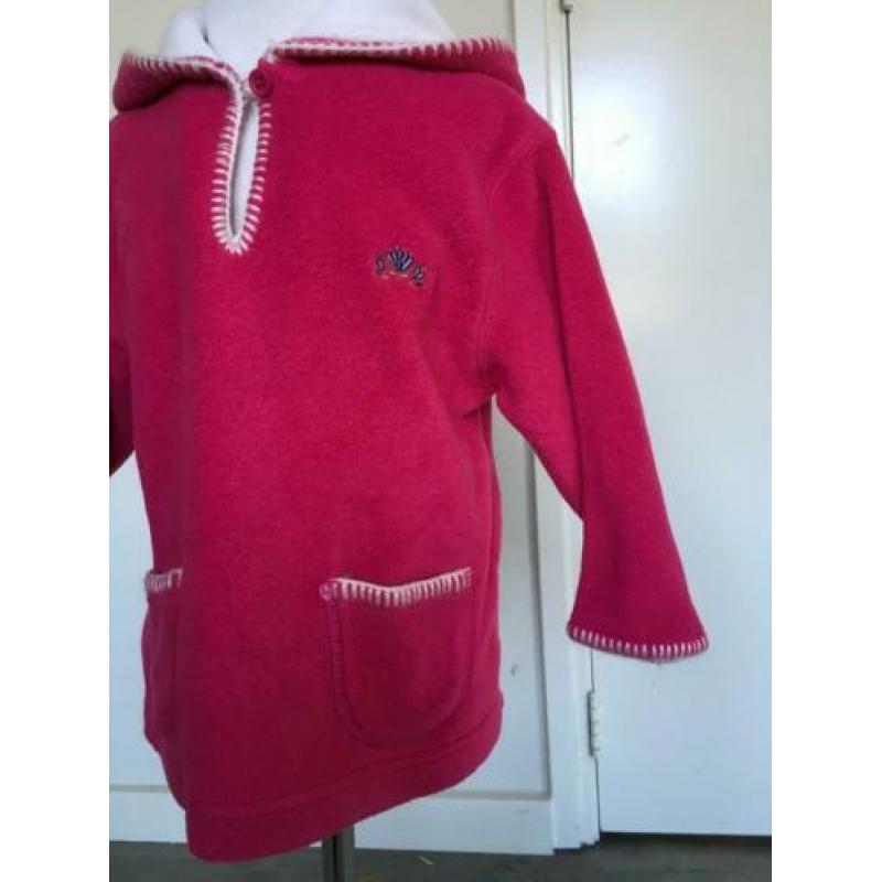 BABY BLU fleece jurkje, zeer nette staat mt 80 WK