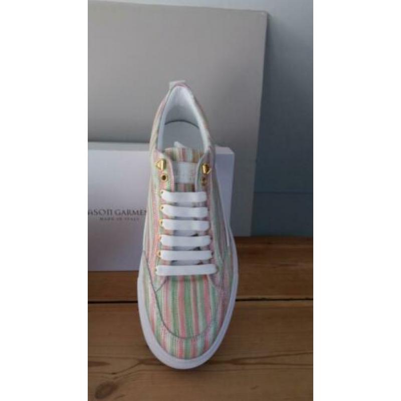 Nieuwe sneaker leder Mason Garments in pastel kleur m 46