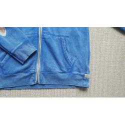 Gaaf en mooi blauw vest Scotch&Soda maat 12/152!