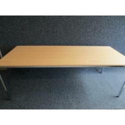 50% Korting Nieuw Kantinetafel Beuk 200 x 80 cm