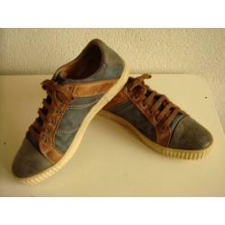 AUSTRALIAN herensneakers, maat 42, blauwgrijs leder (4)