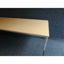 50% Korting Nieuw Kantinetafel Beuk 200 x 80 cm