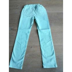 Broek maat 128 mint groen