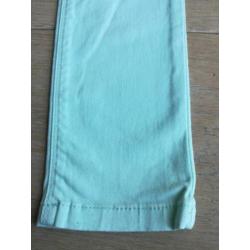 Broek maat 128 mint groen