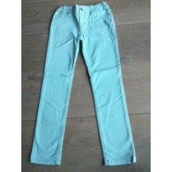 Broek maat 128 mint groen