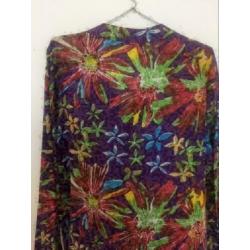 Floral print blouse, maat ;l/xl