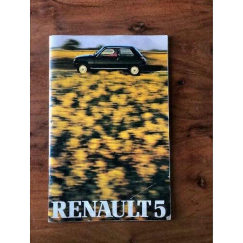 Renault 5 / R5 brochure