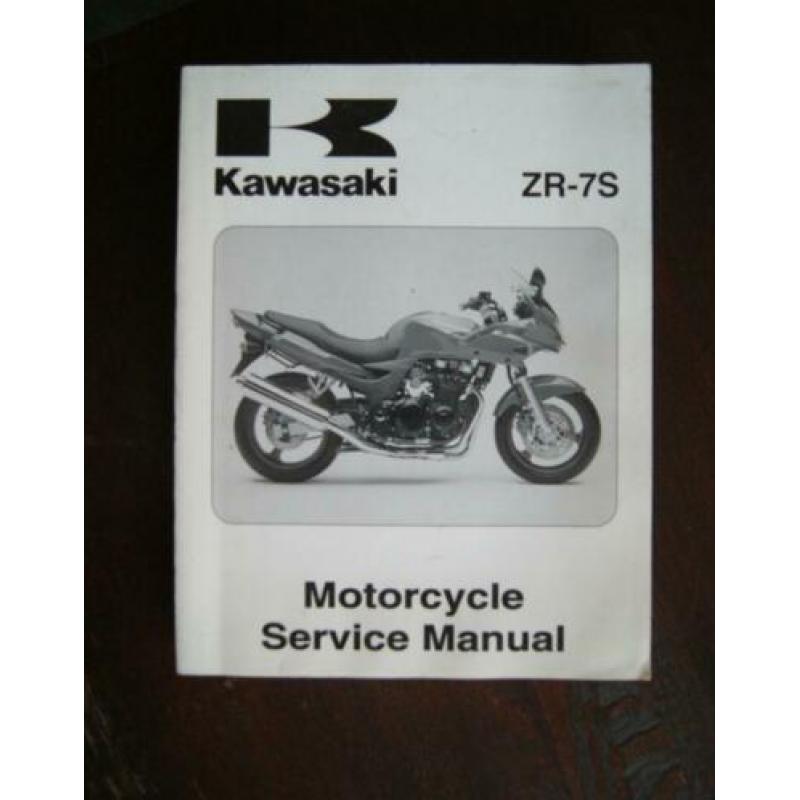 Kawasaki ZR-7S Origineel werkplaatsboek 2001