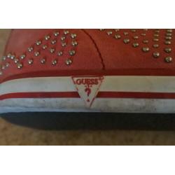 guess gympen 39 rood strass hartjes