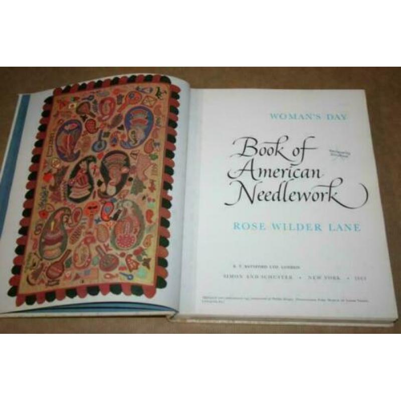 Book of American Needlework (Patchwork etc) !!