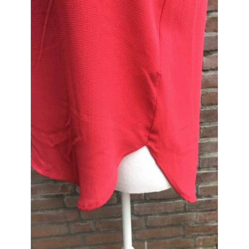 Only roze bijna rood shirt blouse maat 34/XS nieuw!!