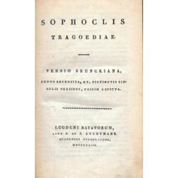 Sophoclis - Tragoediae - Versio Brunckiana ~ 1823