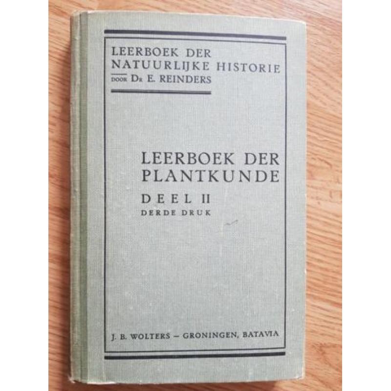 Leerboek de plantkunde 1947 vintage